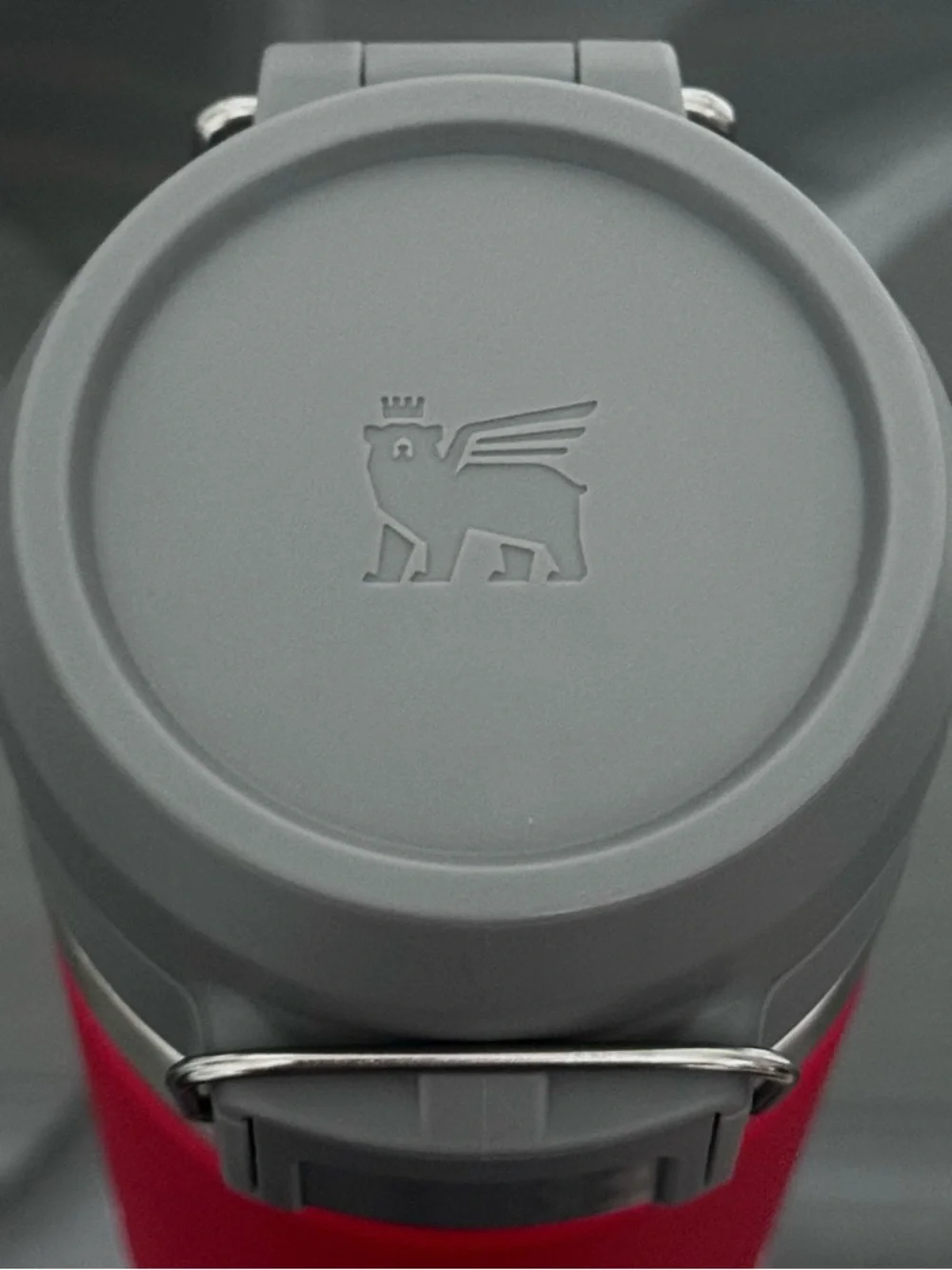 STANLEY The Quick Flip Go 24oz Water Bottle, CHILI RED - Picture 4 of 8